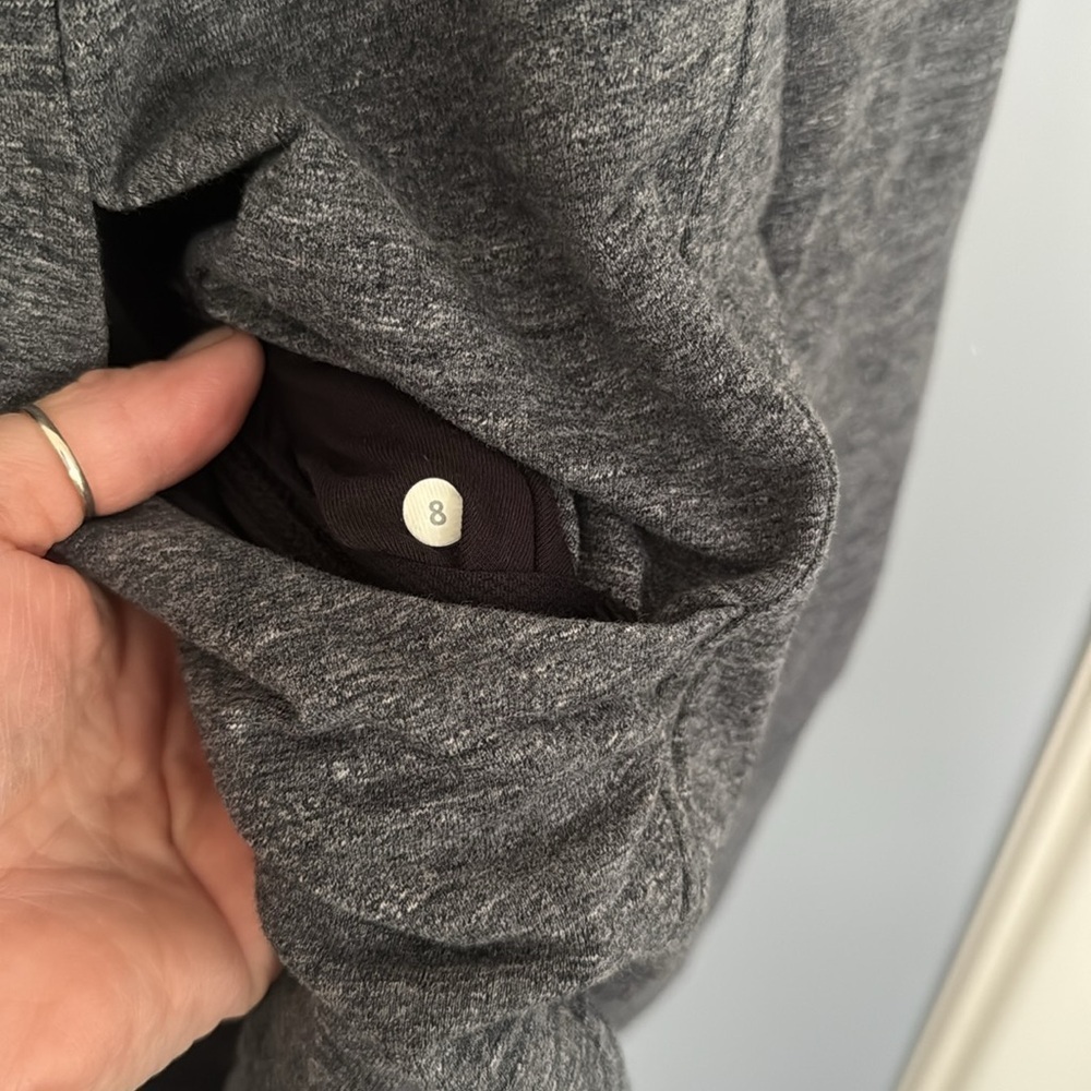 Lululemon Rulu Rally Wrap grey size 8 - Picture 6 of 11